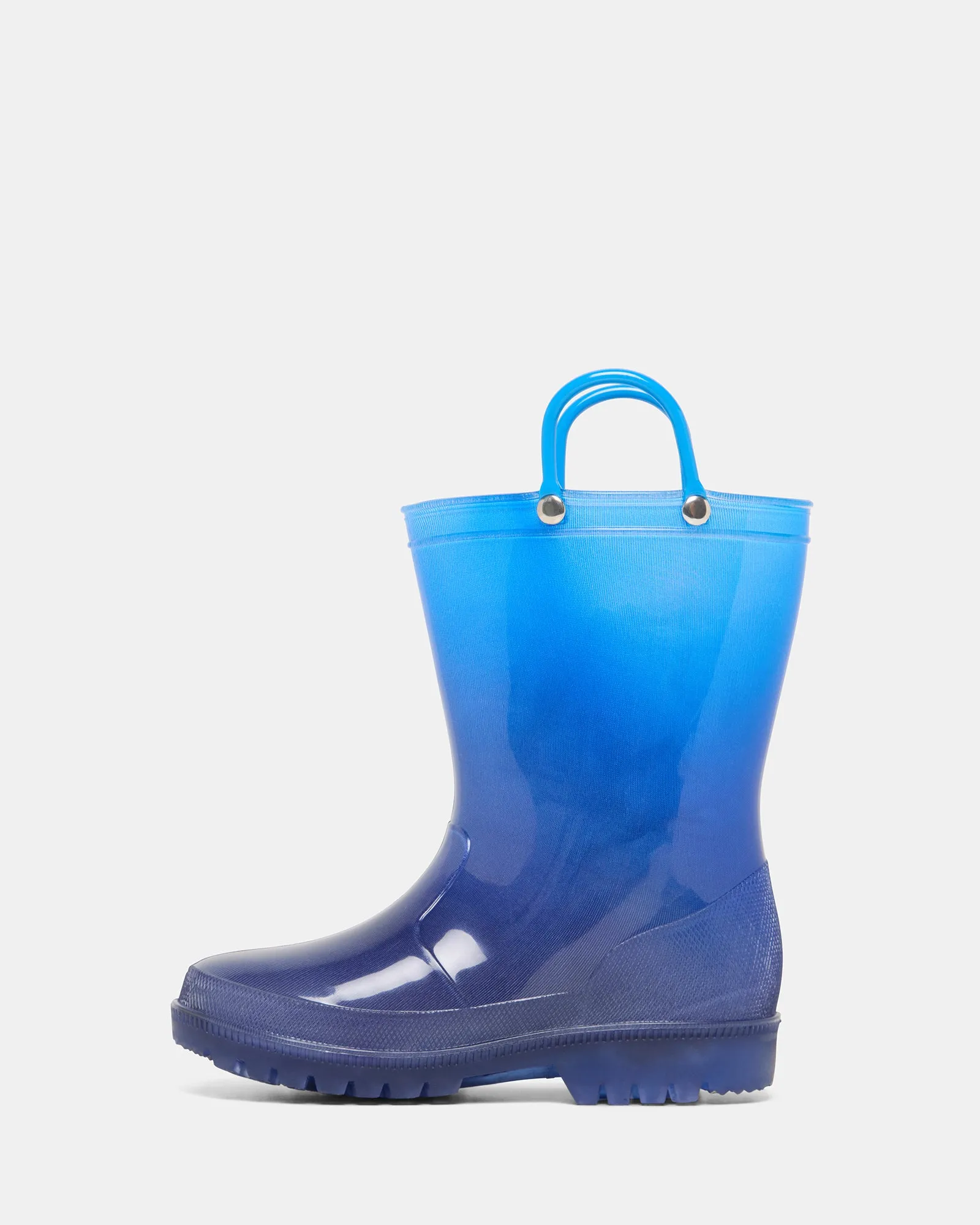 Charlie Blaze Gumboot Blue/Red