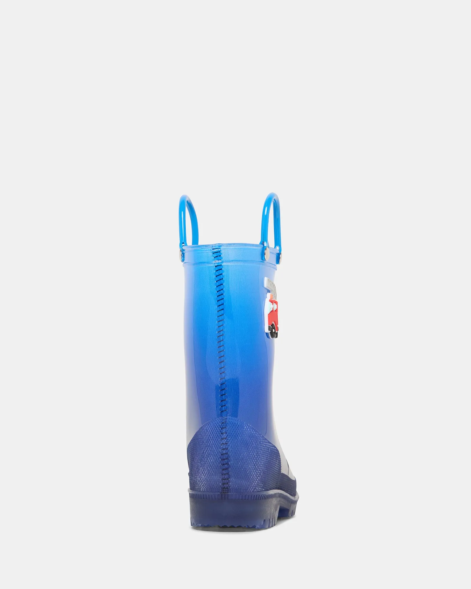Charlie Blaze Gumboot Blue/Red
